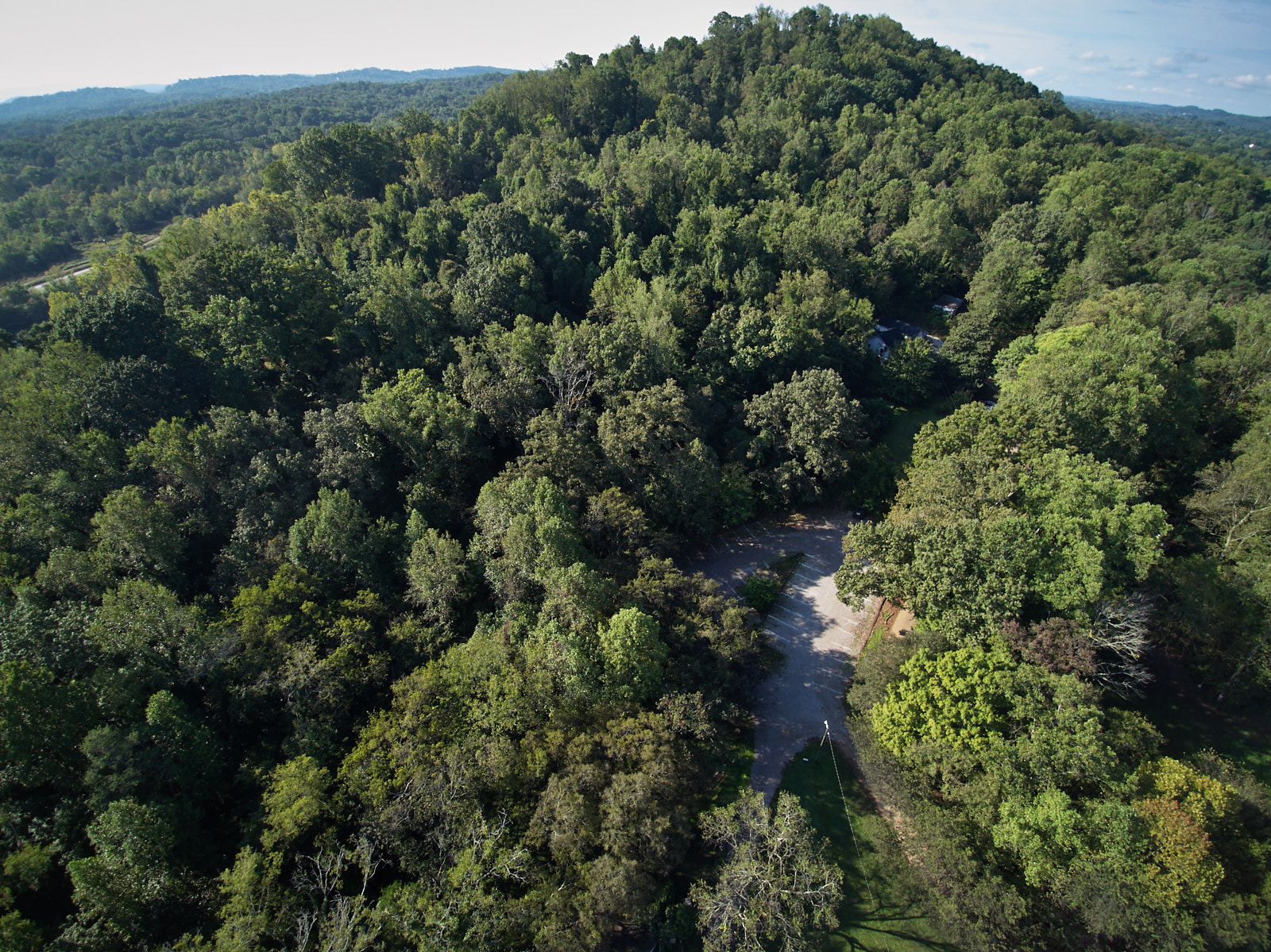 Drone Photography Ijams Nature Center Justin Fee Photography