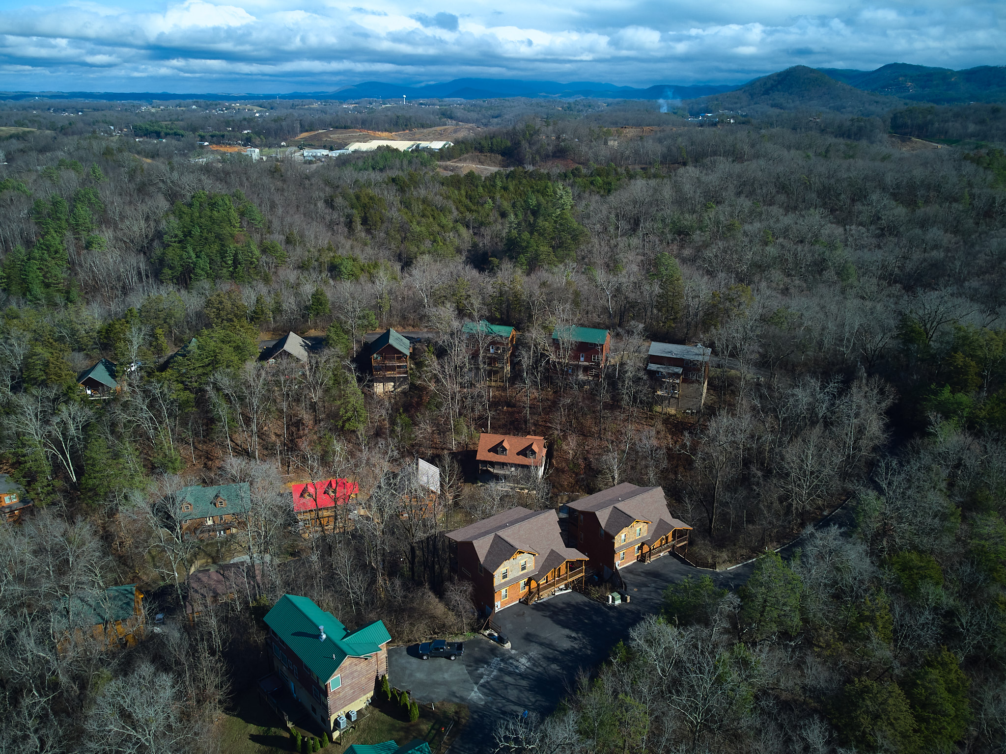 real estate photographer gatlinburg pigeon forge drone photographer cabins for sale